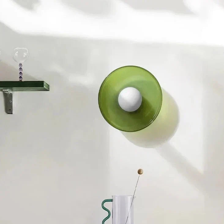 Garduru CEILING LIGHT – Skandinavische Deckenlampe aus Glas für warmes & minimalistisches Wohnambiente