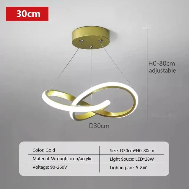 Garduru - Nordische LED-Deckenleuchte
