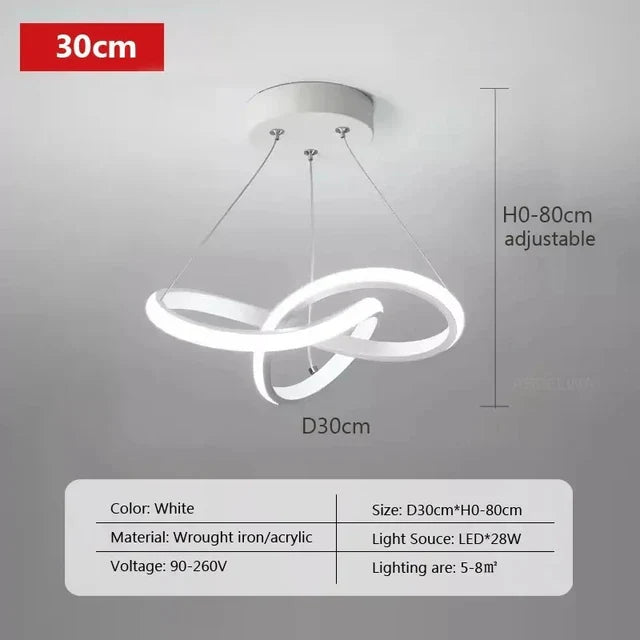Garduru - Nordische LED-Deckenleuchte