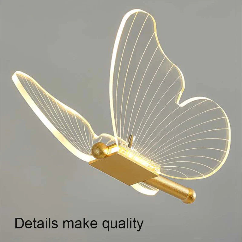 ButterGlow - Nordische LED Schmetterling Tischlampe