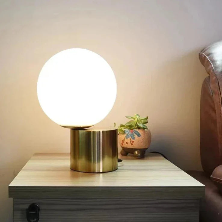Nordique - Moderne Glasballen Tischlampe