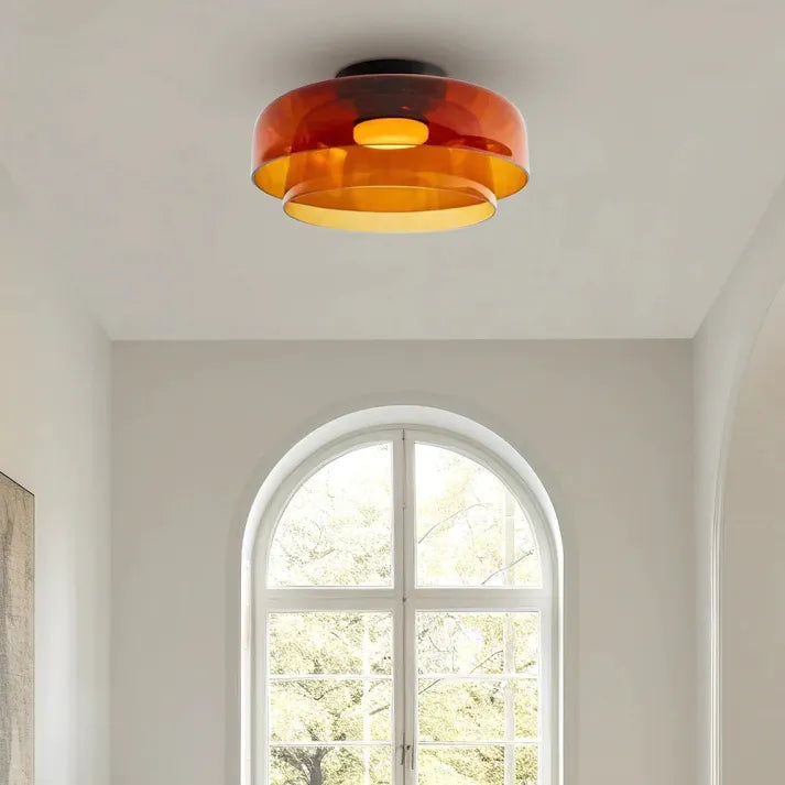 Garduru – Vintage-Inspirierte Glas-Deckenlampe für eine kühne, mittelalterliche Atmosphäre