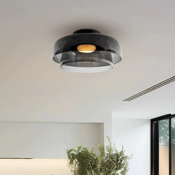 Garduru – Vintage-Inspirierte Glas-Deckenlampe für eine kühne, mittelalterliche Atmosphäre