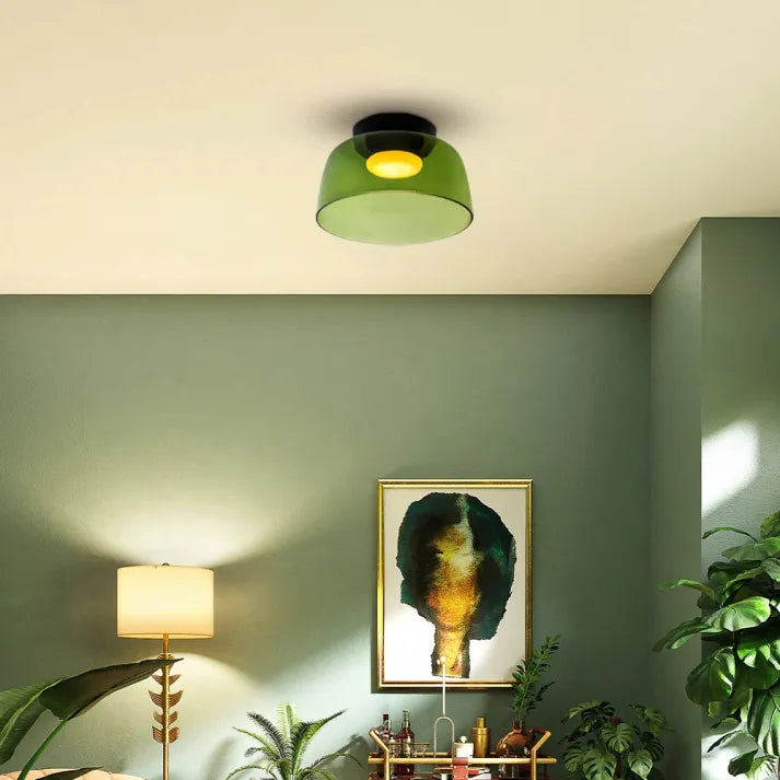 Garduru – Vintage-Inspirierte Glas-Deckenlampe für eine kühne, mittelalterliche Atmosphäre
