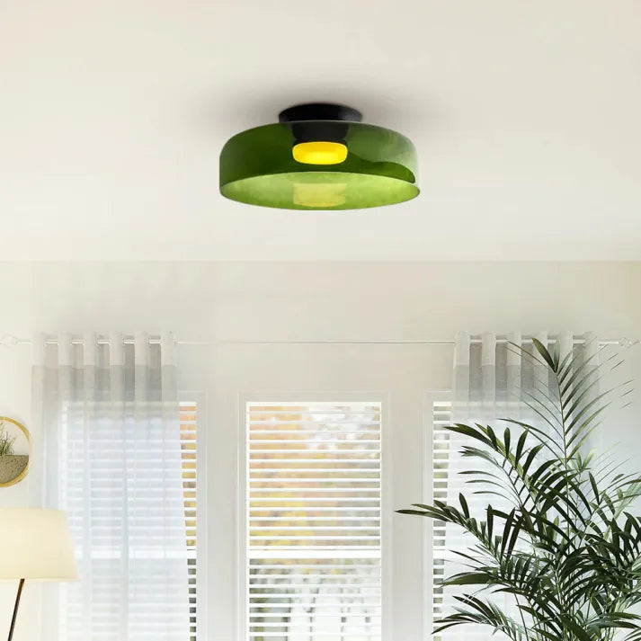 Garduru – Vintage-Inspirierte Glas-Deckenlampe für eine kühne, mittelalterliche Atmosphäre