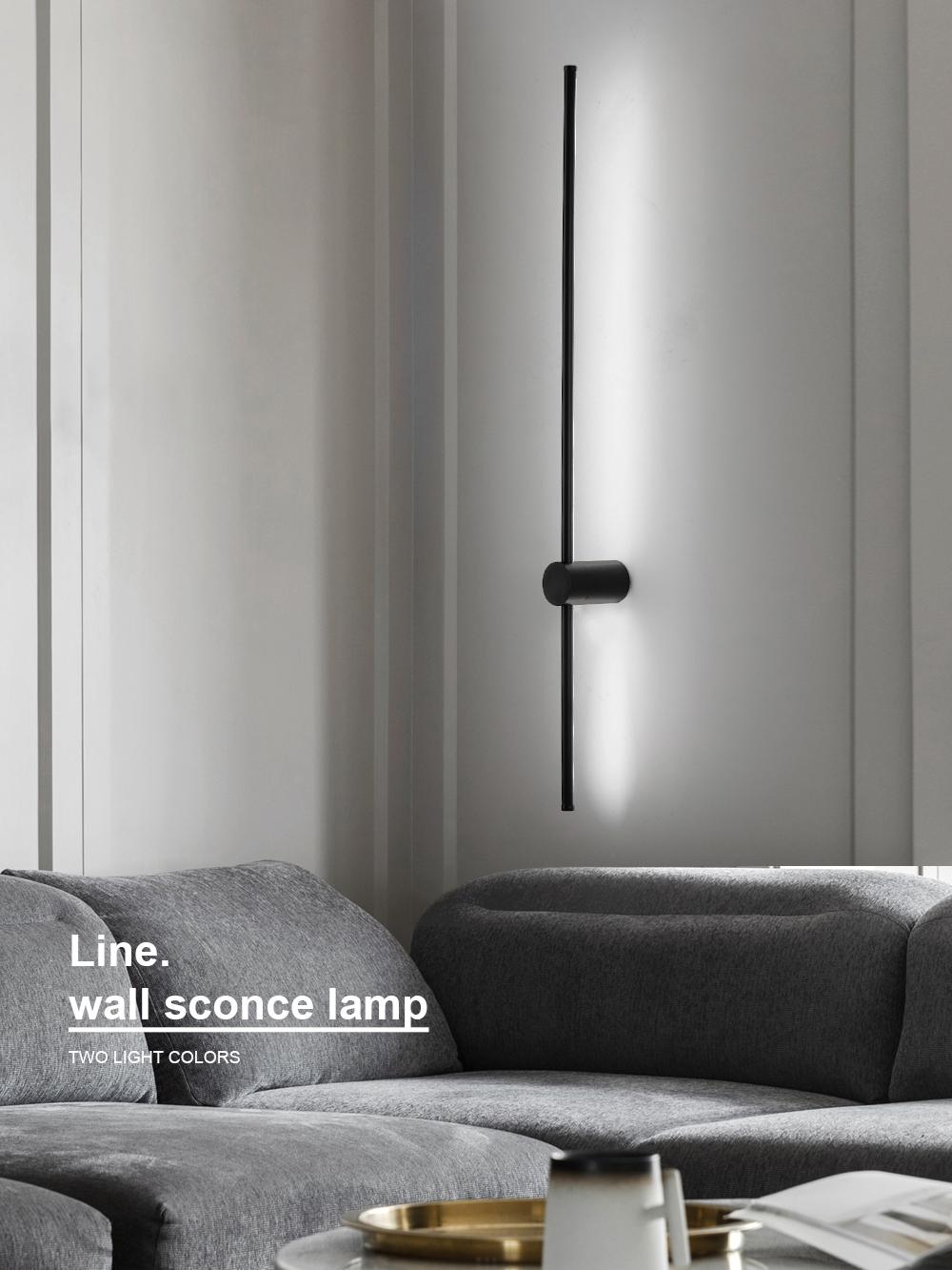 Garduru Schlanke Lineare Wandleuchten