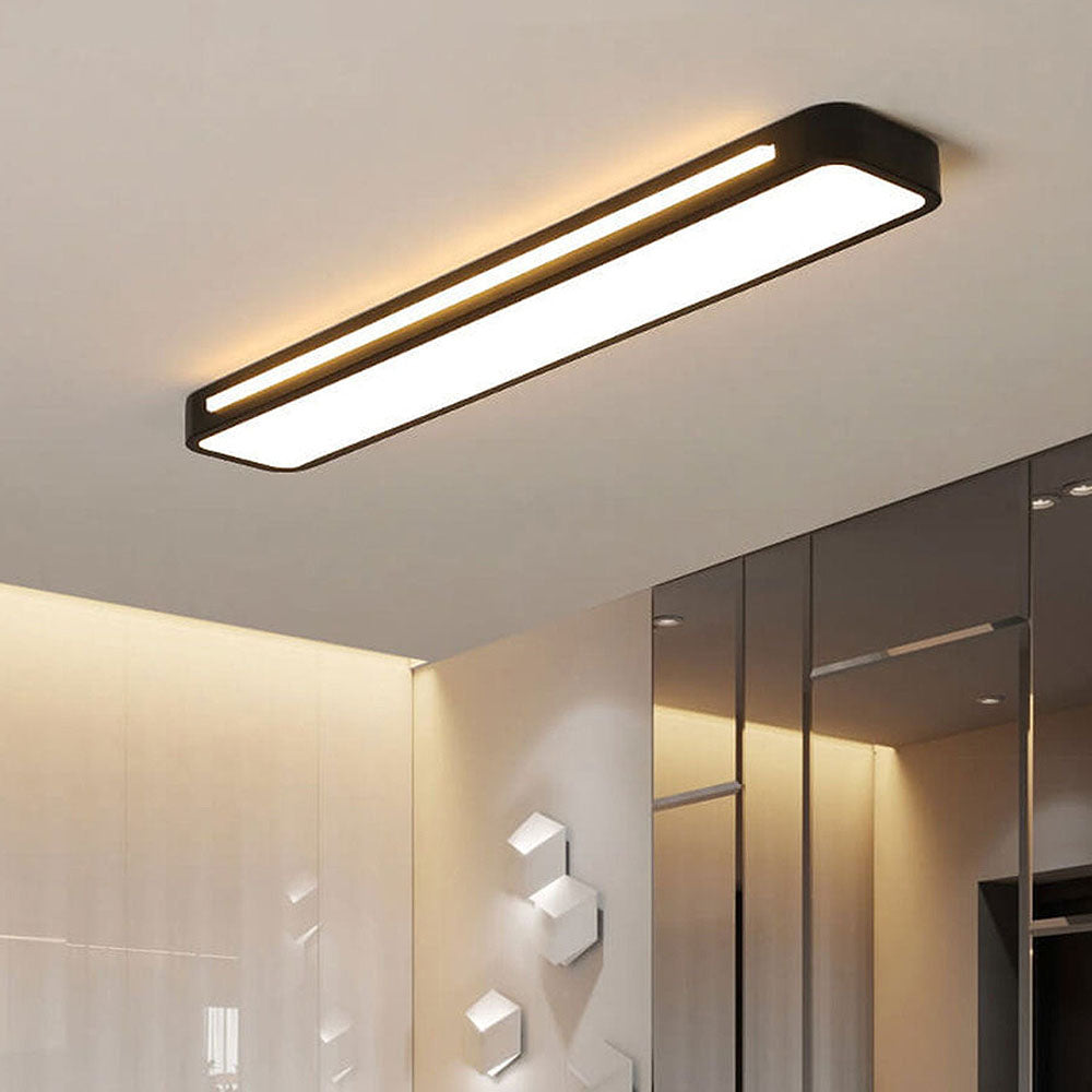 Nordic Minimalist Lange LED Deckenleuchte