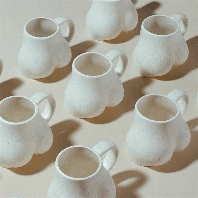 Kaffe Tasse Mit Weiblichen Rundungen