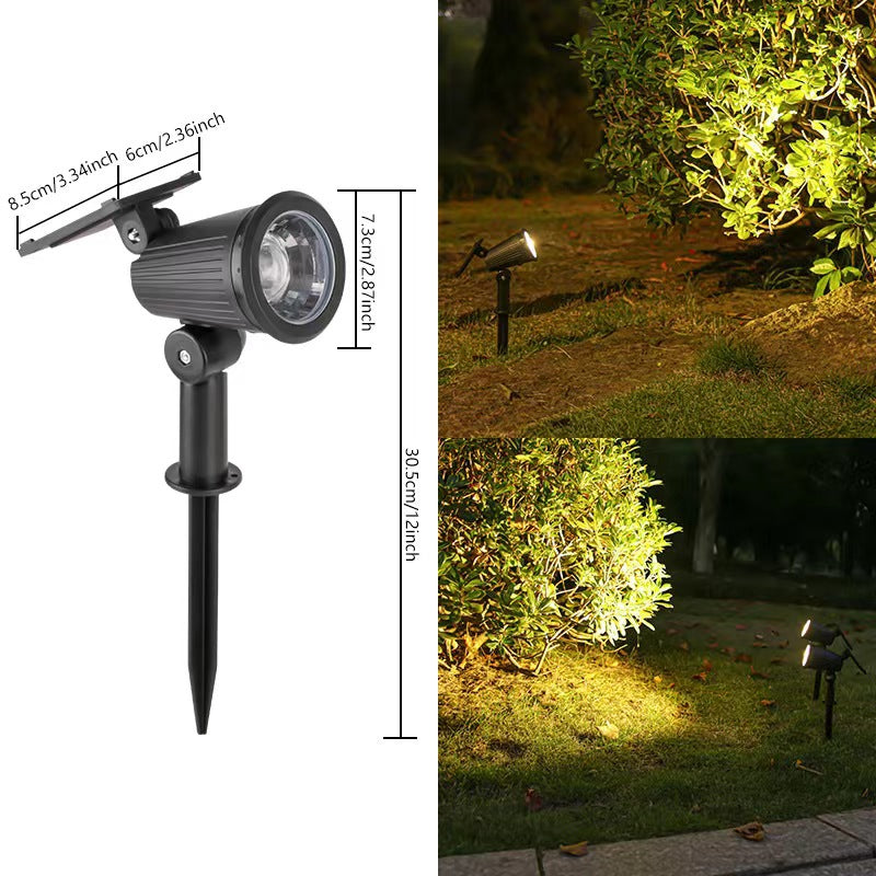 LED Solar Spotlight Lichter für den Garten