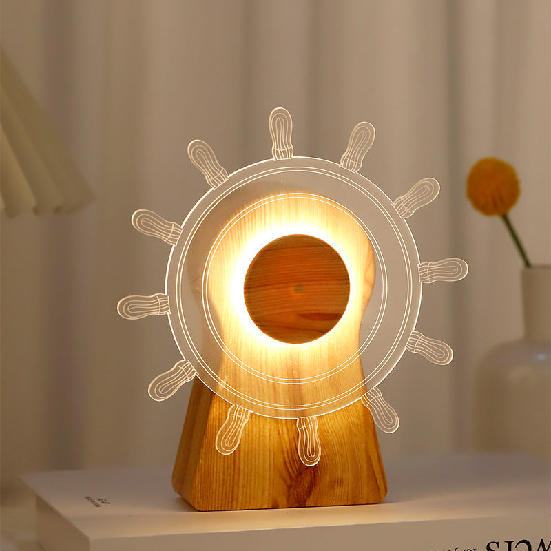 Windmühle Nachtlampe