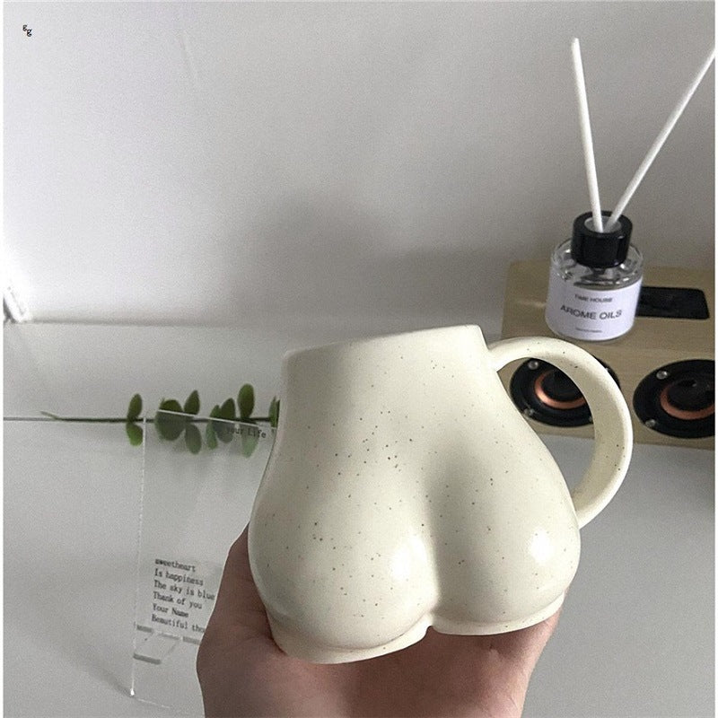 Kaffe Tasse Mit Weiblichen Rundungen