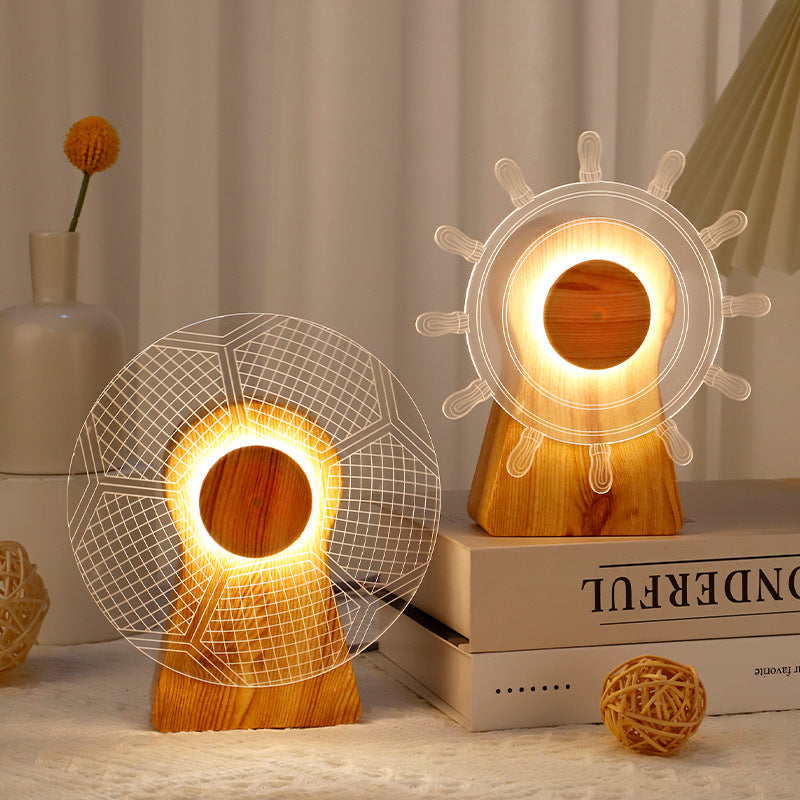 Windmühle Nachtlampe