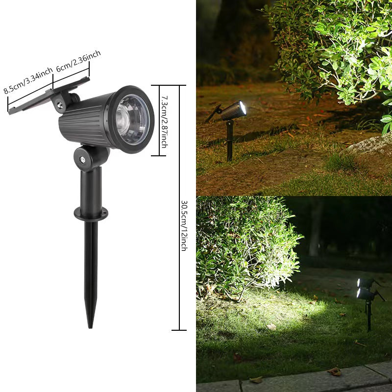 LED Solar Spotlight Lichter für den Garten