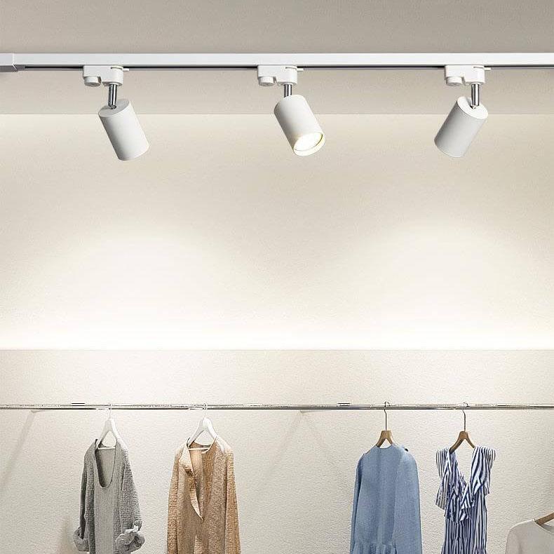 Deckenleuchte Moderne Schwarze Metall Schienenstrahler