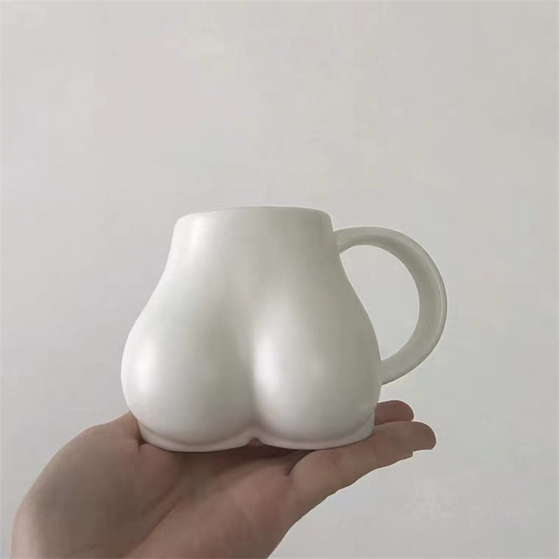 Kaffe Tasse Mit Weiblichen Rundungen