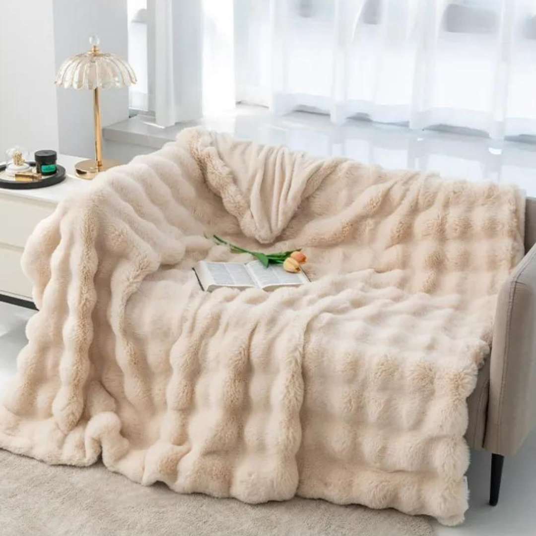 Garduru - Plüschige, elegante, warme Kuscheldecke