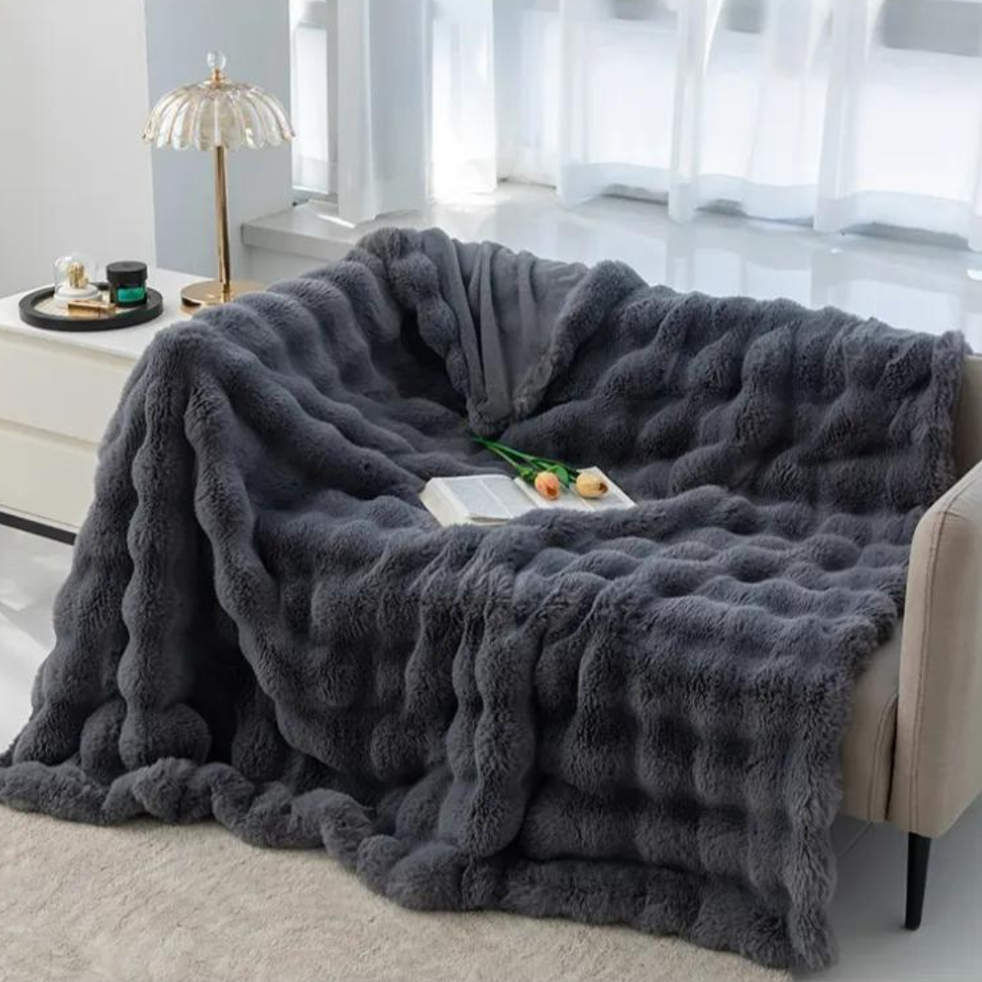 Garduru - Plüschige, elegante, warme Kuscheldecke