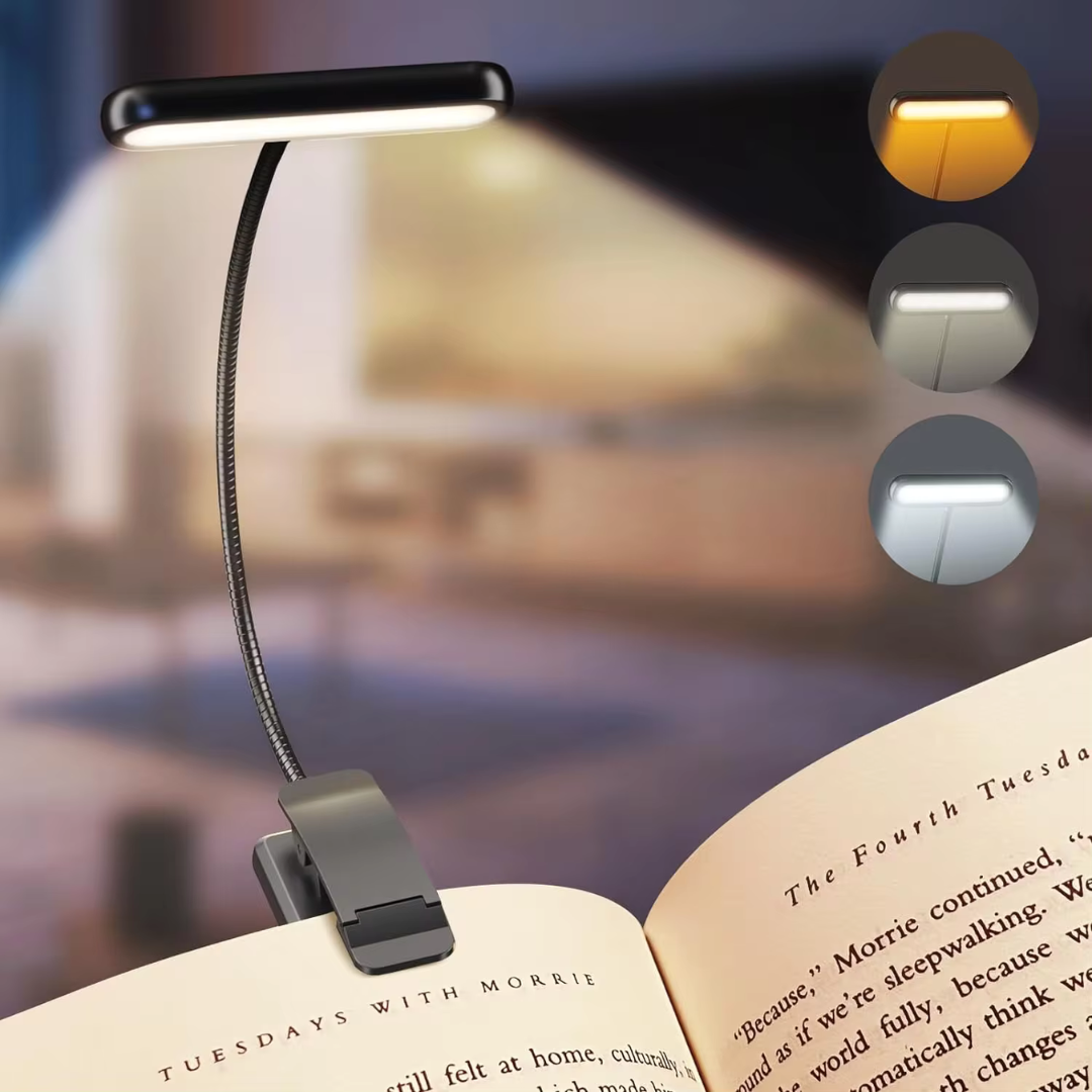 Garduru - LED Leselampe mit Clip
