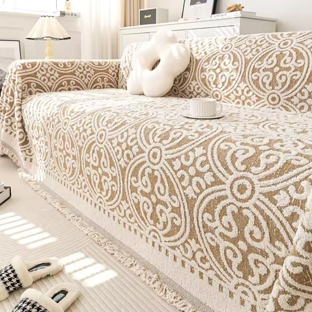 Zier-Jacquard-Sofabezug