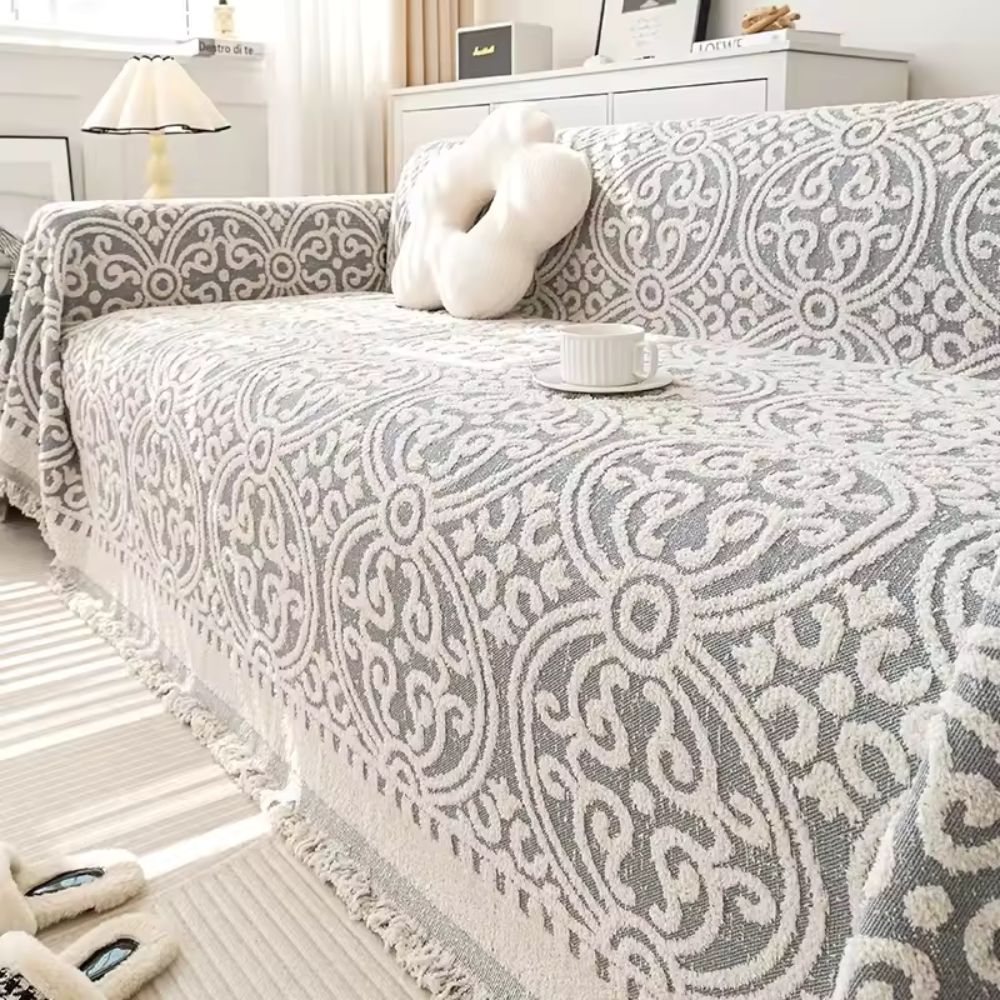 Zier-Jacquard-Sofabezug