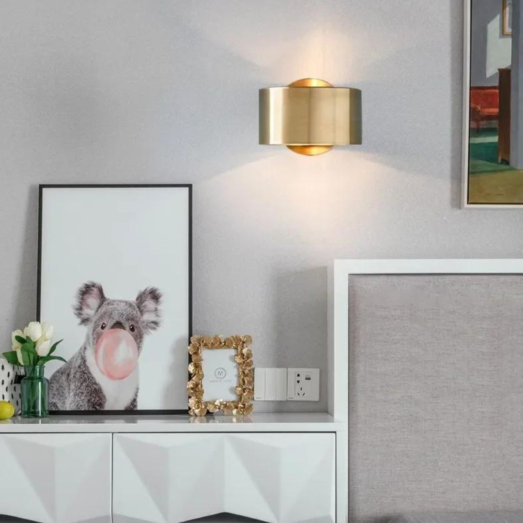 Royelux Moos Minimalistische Wandlampe - Elegante Ambiente-Beleuchtung für moderne Räume