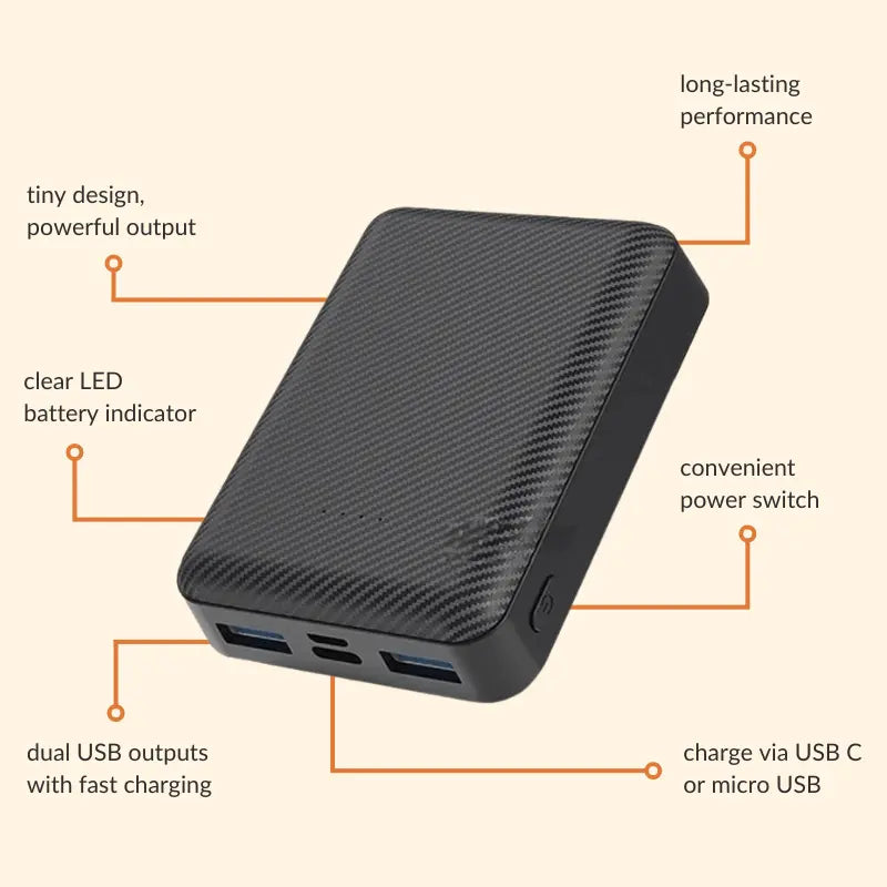 Leistungsstarker Powerbank für beheizte Kleidung | HeatPower