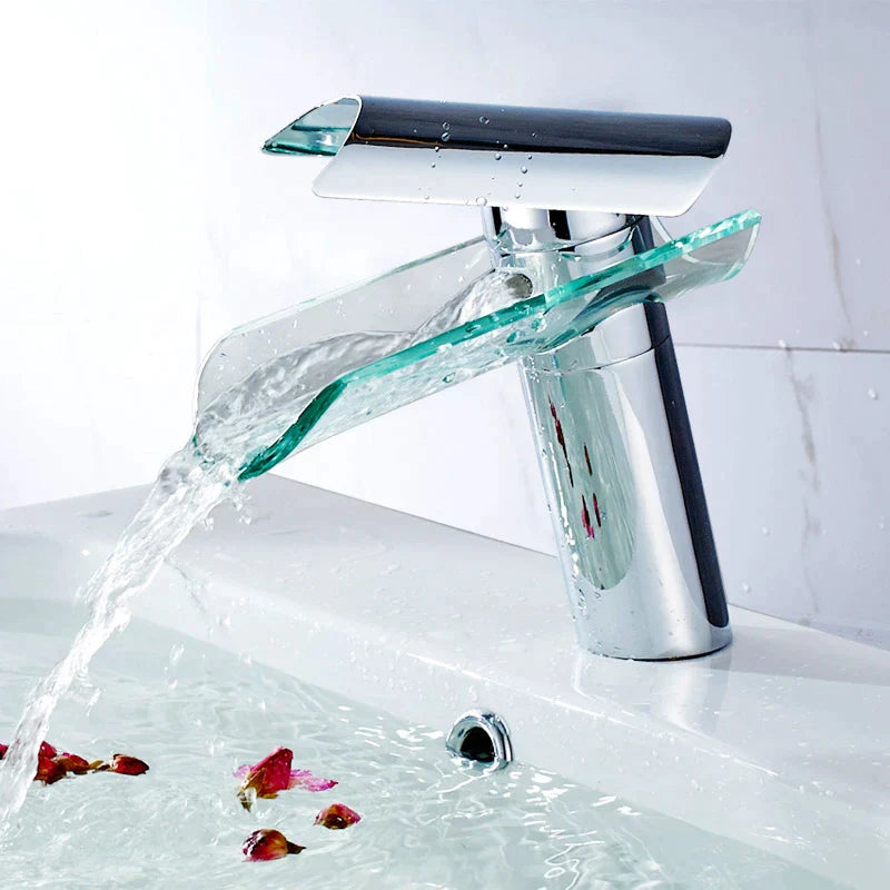 Garduru Glas Wasserfall Wasserhahn