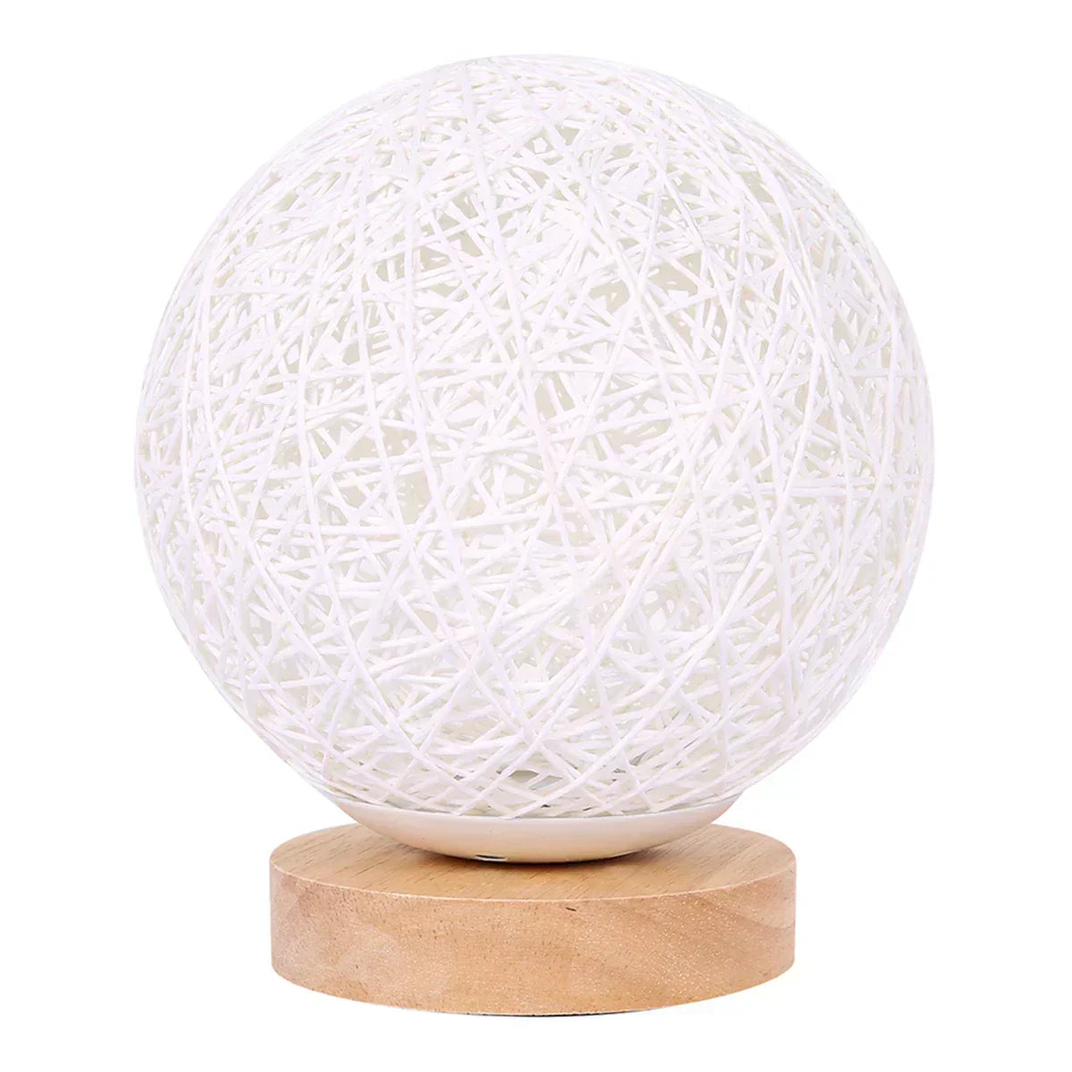Handgefertigte Rattan Tischlampe | RattanGlow