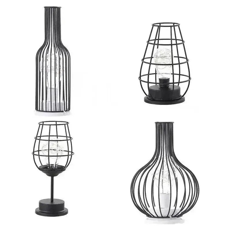 Retro LED Tischlampe – Augenfreundliche Beleuchtung für Schreibtisch oder Nachttisch, Klassisches Design, Energiesparend, Kompakte Größe