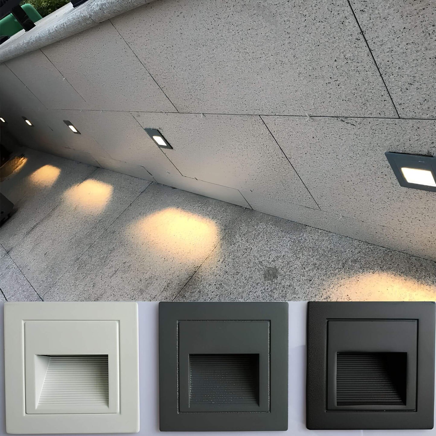 Treppenwandlampe für Sicherheit und Ambiente in der Wohn- oder Bürodeko