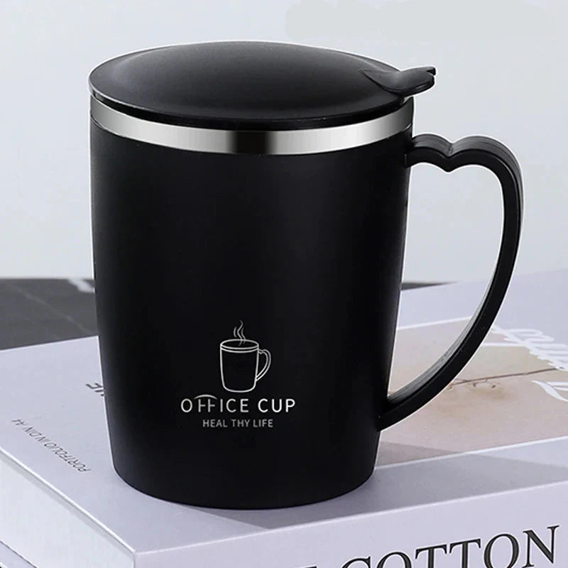 350ml Thermosbecher 304 Edelstahl Isolierter Becher mit Griff