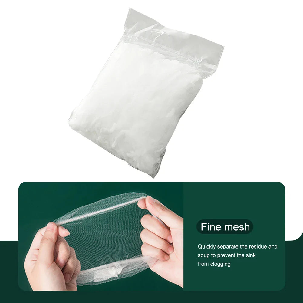 Royelux faltbarer Waschbecken-Abflusssieb-Rack - Anti-Verstopfung Küche Filter mit Einweg-Mesh-Tüten