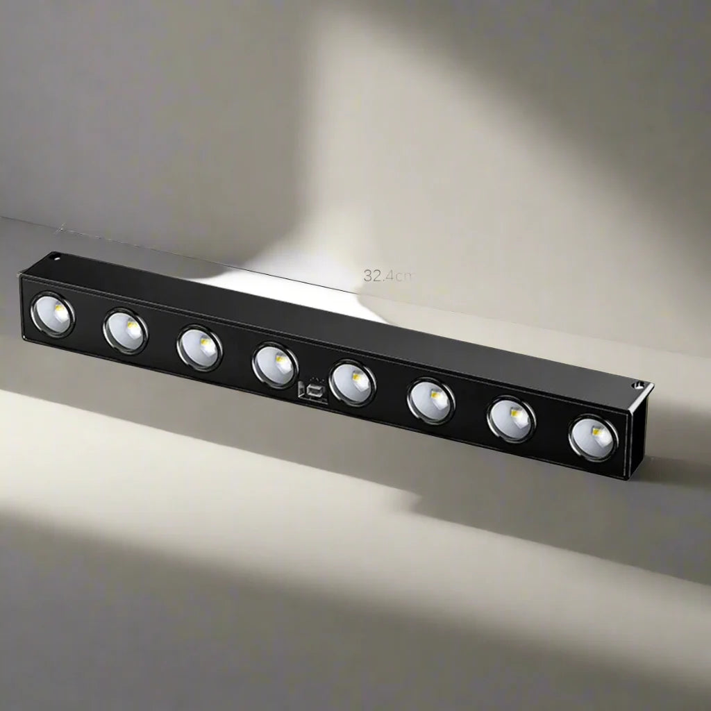 Royelux Solar-Wandleuchte Außen - 4/6/8 LED wasserdichte Gartenlampe