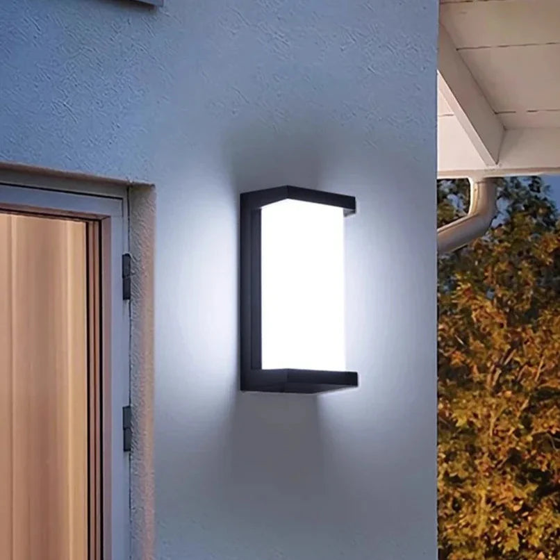 Europäische Moderne Wandleuchte - Wasserdichte LED-Wandleuchte für Balkon, Terrasse & Garten