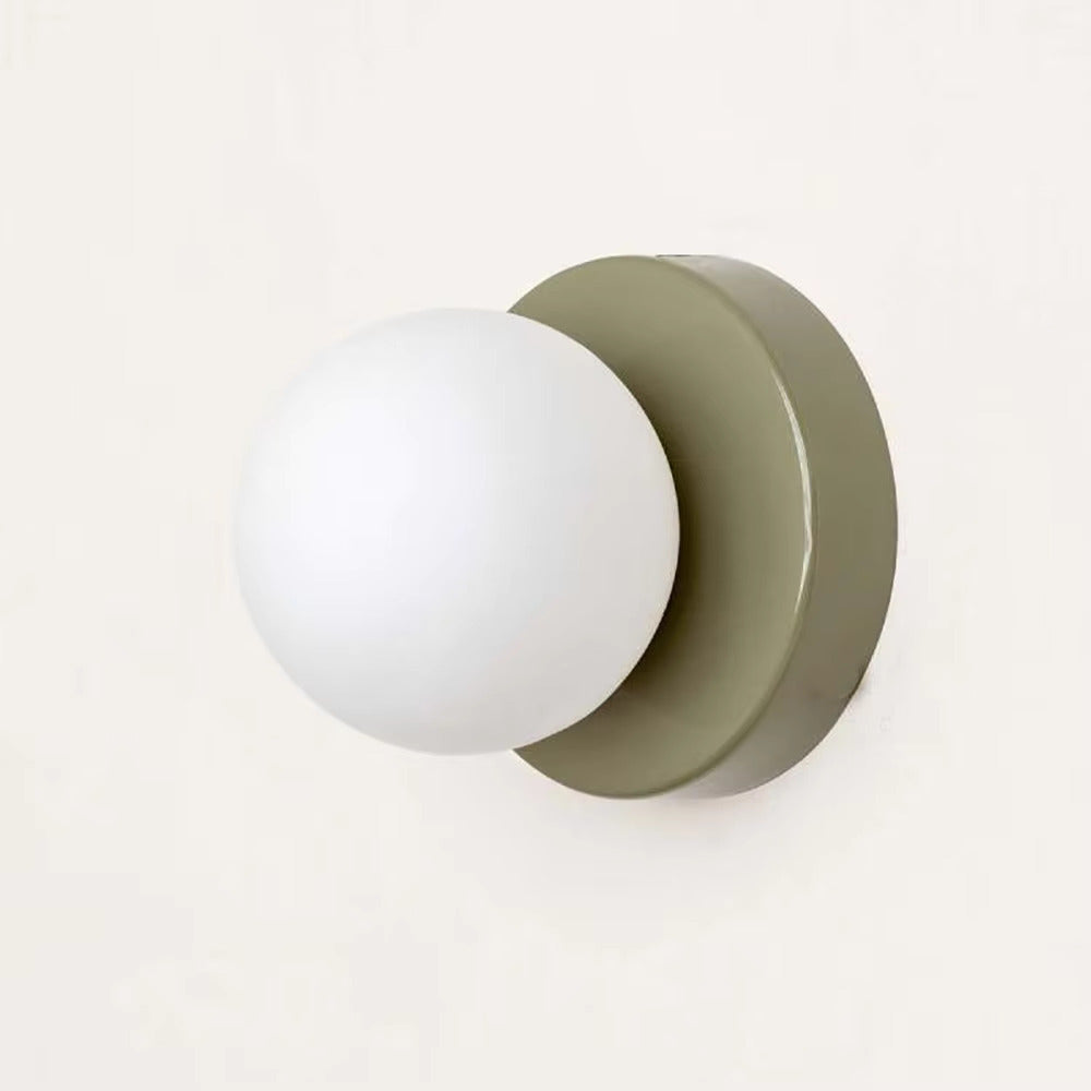 Royaleva Nordic LED Glas Wandlampe – Minimalistische Kugel Wandleuchte für moderne Innenräume