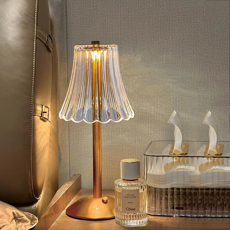 GlimmerTischlampe - Elegante und Drahtlose Beleuchtung