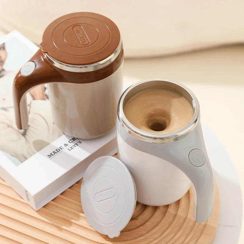Garduru Tasse – 380 ml Edelstahlbecher mit automatischer Mischfunktion