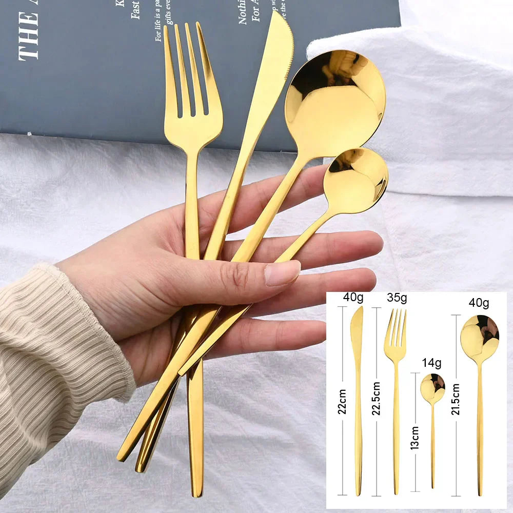 Garduru Luxus Besteckset – Für eine elegante Tischdekoration