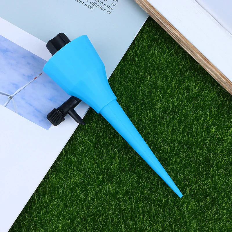 Automatisches Tropfbewässerungssystem für Pflanzen mit Flaschen