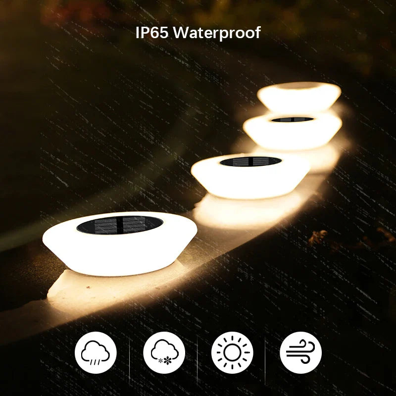 Solar Bodenlichter – LED Außen wasserdichte Stehlampen