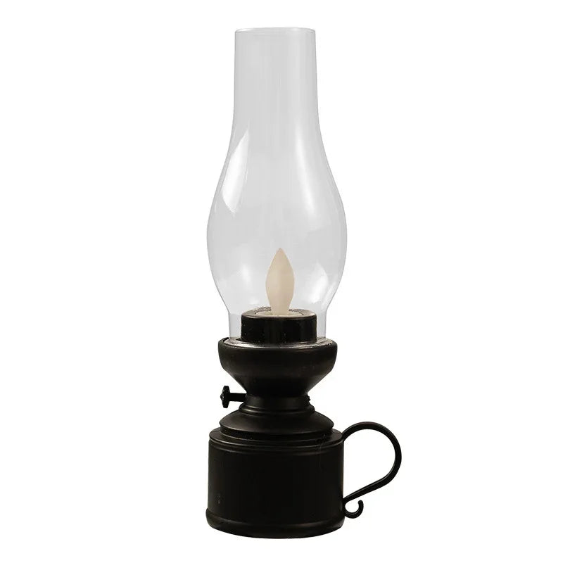 Vintage Kerosinlampe - Elektronische, dekorative Beleuchtung für Zuhause & Büro