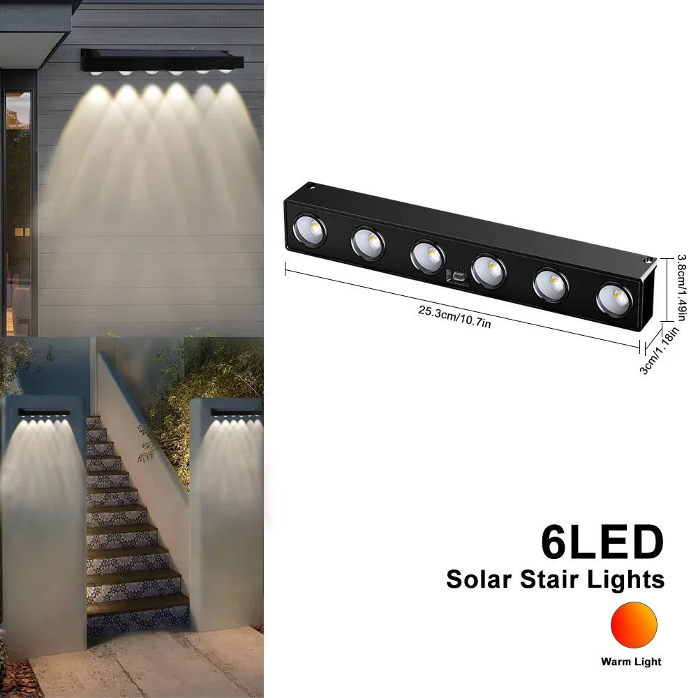 Solar LED Wandlampen