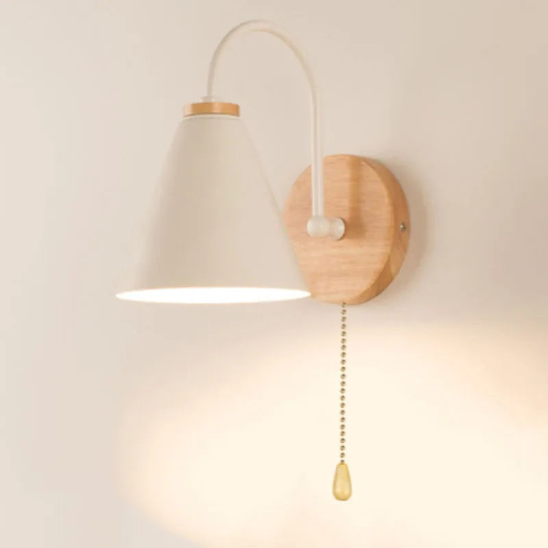 Moderne Holz Wandlampe