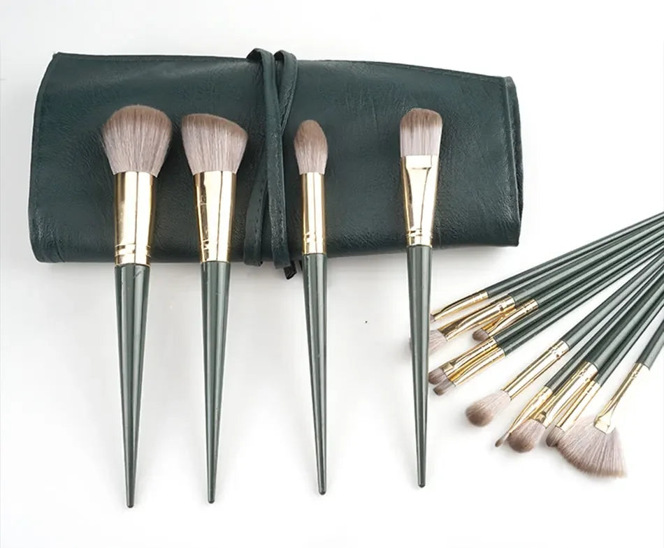 14-teilige Makeup-Pinselset - Weiche, flauschige & vielseitige Schönheitswerkzeuge