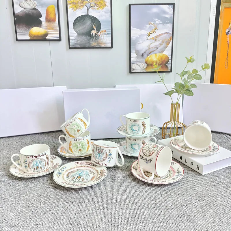 Tarot Kaffeetassen Set