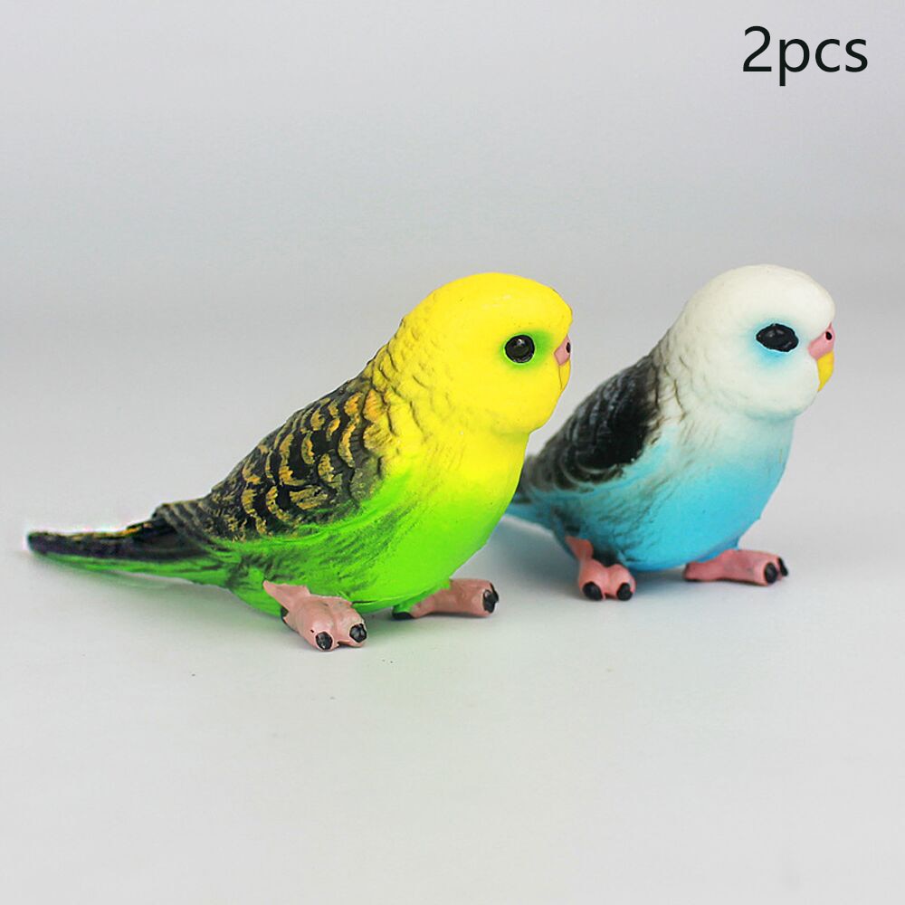 Handgefertigte Papageienfigur