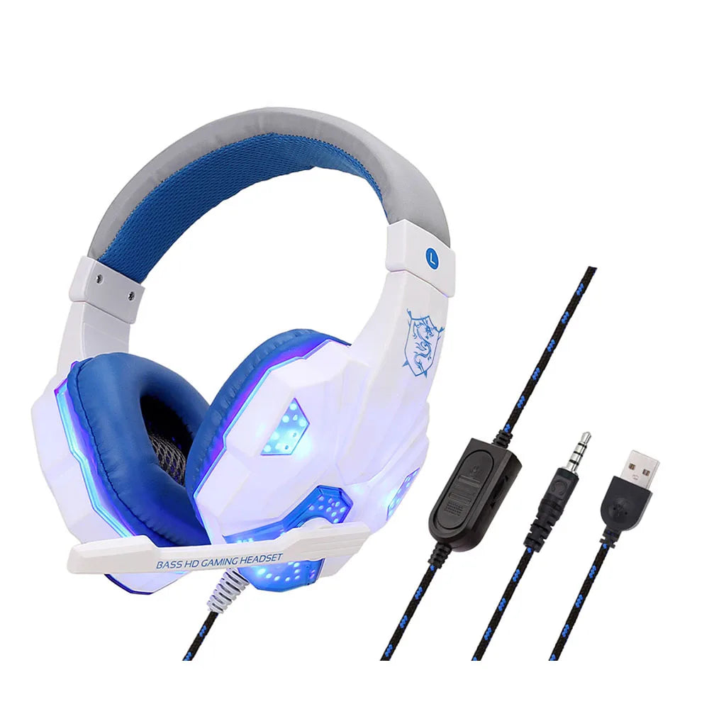 LED Gaming-Headset mit Mikrofon