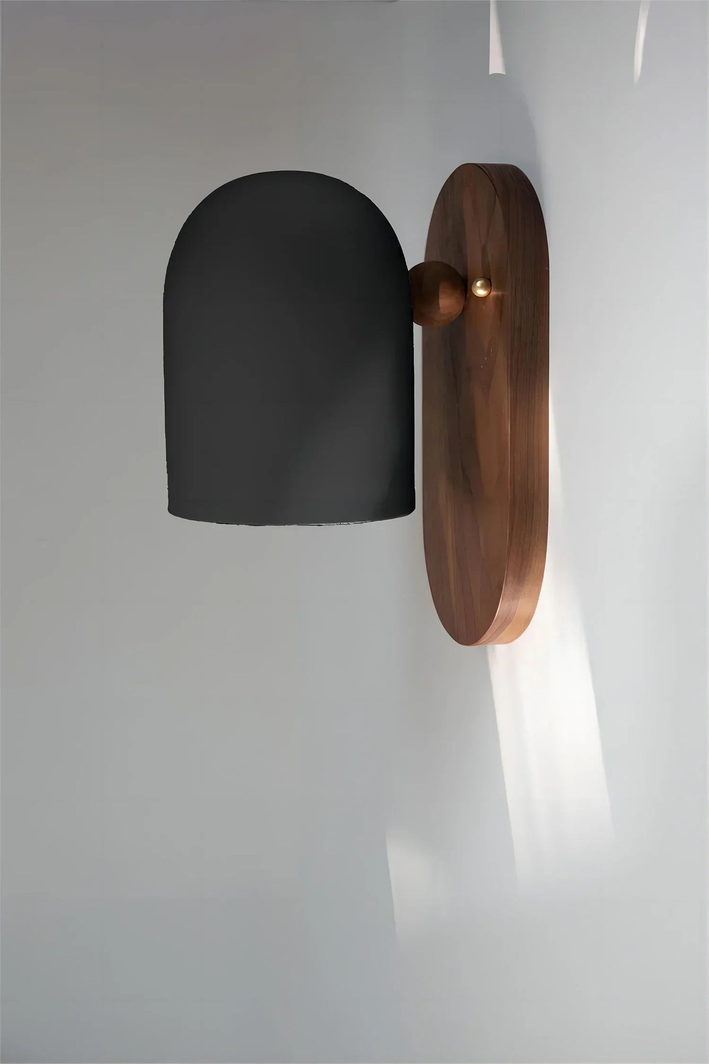 Walnuss Wabi-Sabi Wandlampe | NatureGlow