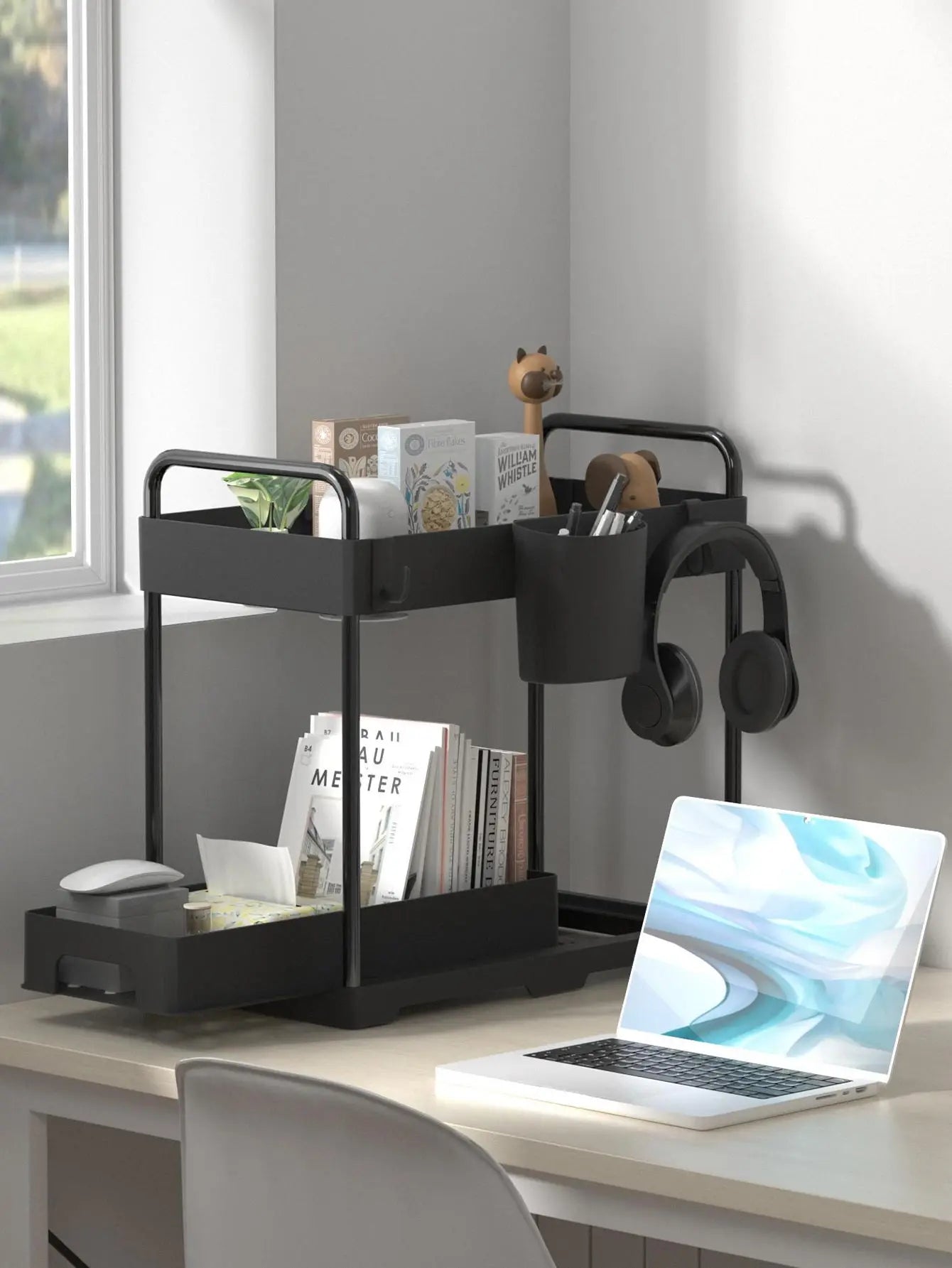Garduru 2-lagiges Regal für Küche und Bad – Organizer