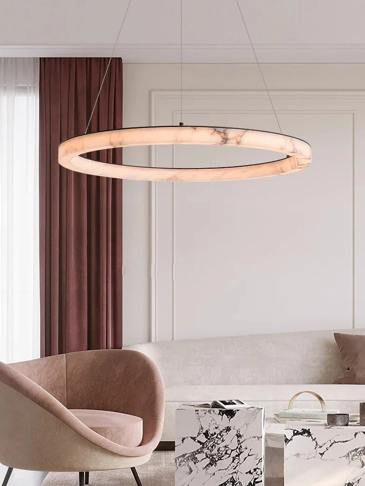 2024 Trendy Marmor Serie Dimmbar LED Kronleuchter 🌟